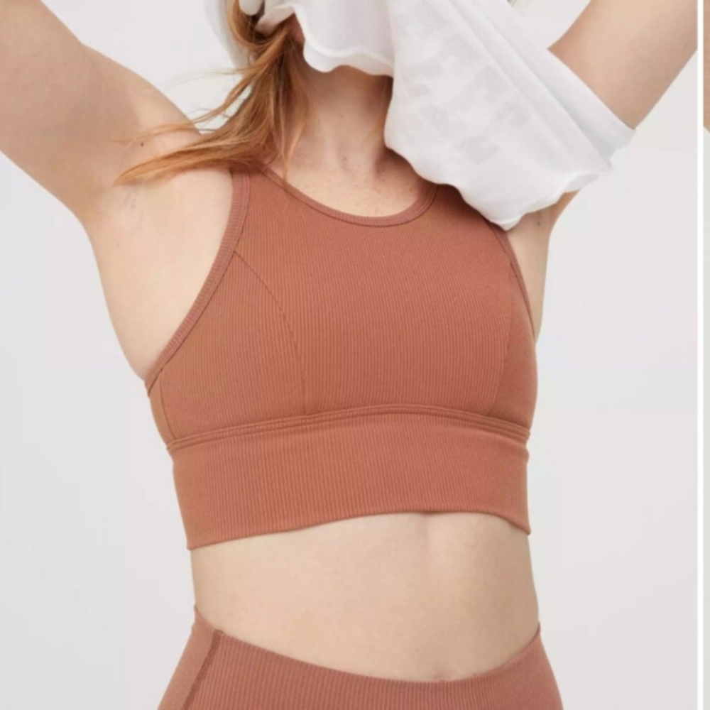Aerie OFFLINE Sports Bras Ribbed Sport Bra/Top